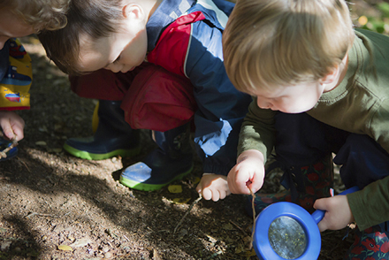 Little Harriers - Big Toddlers messy play