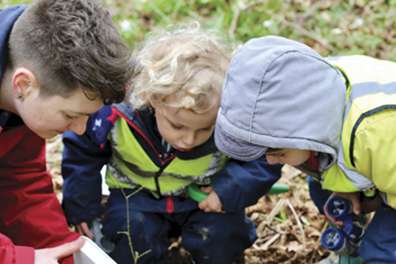 Llittle Harriers - Pre-school garden