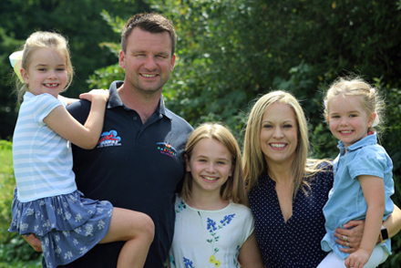 Mike, Lucy & Eve Verbrugge